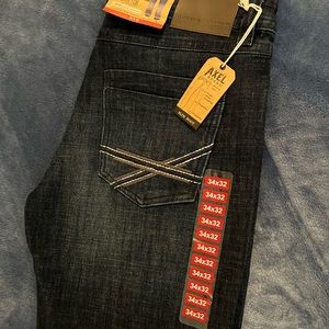 Men’s T.K. Axel Brand jeans. Size 34x32. New with tags!